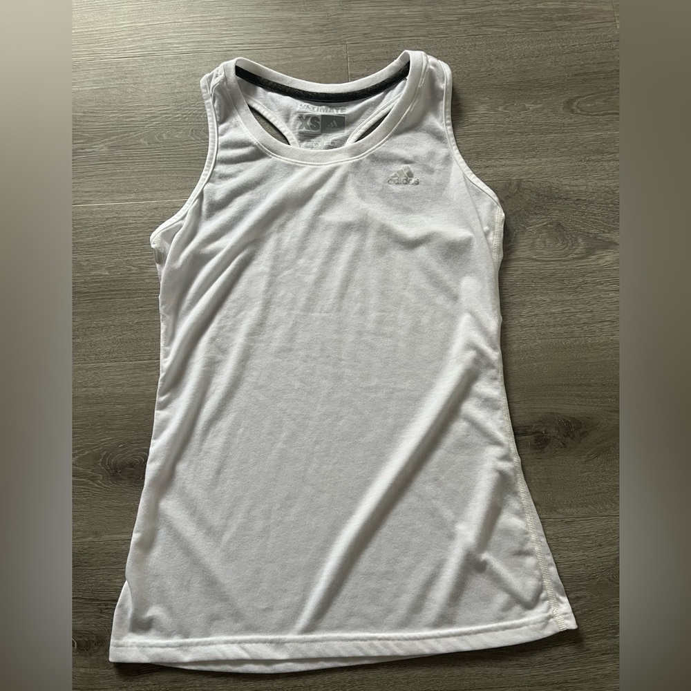 Adidas Women's White Tank Top
